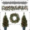 LED Lights Holiday Christmas 4-Piece Set