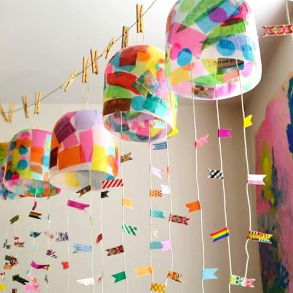 Outuxed 4800pcs 1Inch Tissue Paper Squares, 30 Assorted Colors
