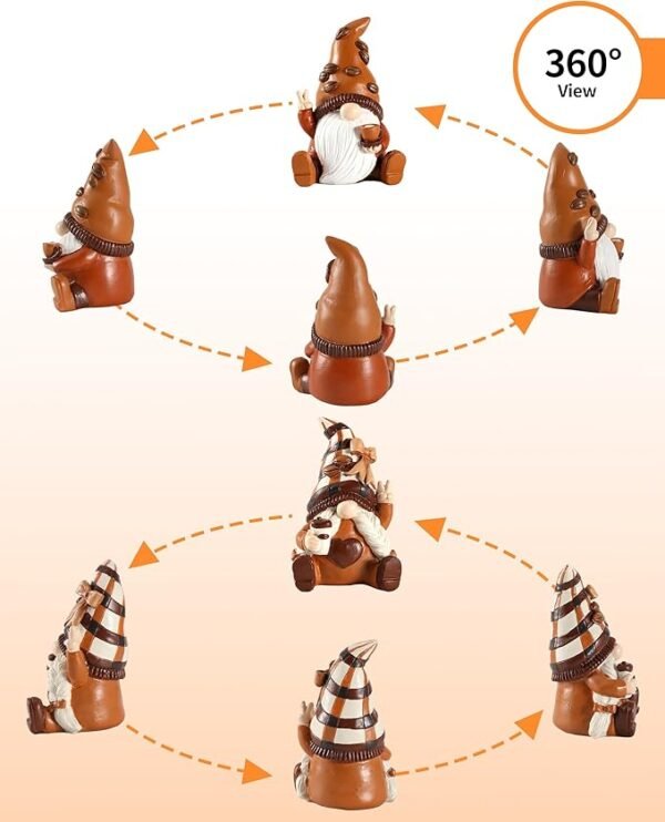 iStatue Maillard Coffee Gnomes Figurines Set