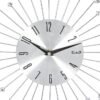 Deco 79 Metal Starburst Decorative Wall Clock