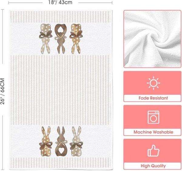 5 Artoid Mode , 18x26 Inch Spring Decoration Hand Towels Set of 2