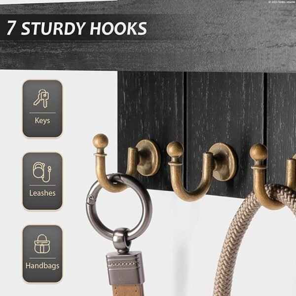 Decorative Key and Mail Holder for Wall