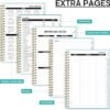 2025 Planner - Weekly and Monthly Planner Spiral Bound, January 2025