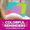 Post-it Super Sticky Lined Notes, 4 Sticky Note Pads, 8 x 6 in.