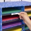 Bankers Box Classroom 10 Compartment Literature Organizer