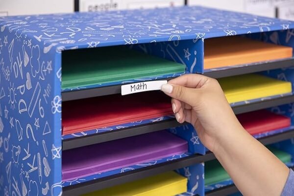 5 Bankers Box Classroom 10 Compartment Literature Organizer