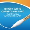 BIC Wite-Out Brand Shake 'n Squeeze Correction Pen, 8 ML,4-Count Pack