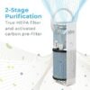 Pure Enrichment PureZone Mini Portable Air Purifier - Cordless True HEPA Filter Cleans Air & Eliminates 99.97%