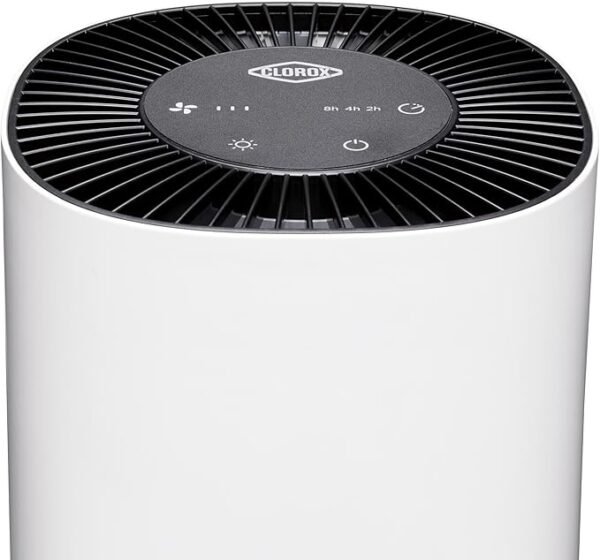 Clorox Air Purifiers for Home, True HEPA Filter, Small Rooms Up to 200 Sq Ft
