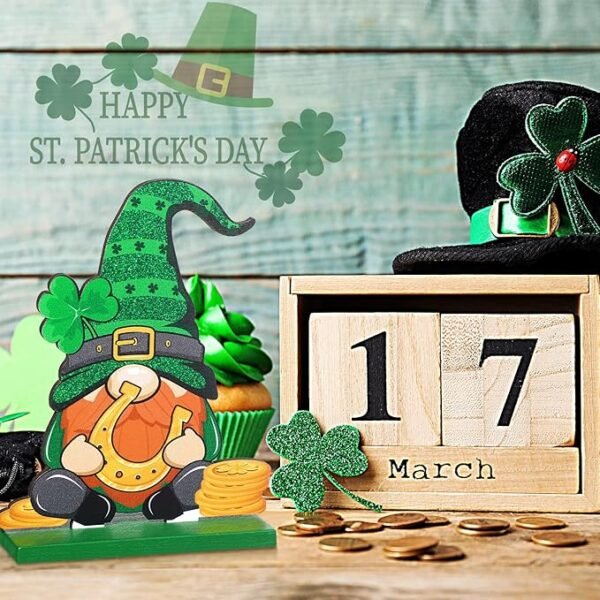 6 Pieces St. Patrick's Day Table Sign Decoration