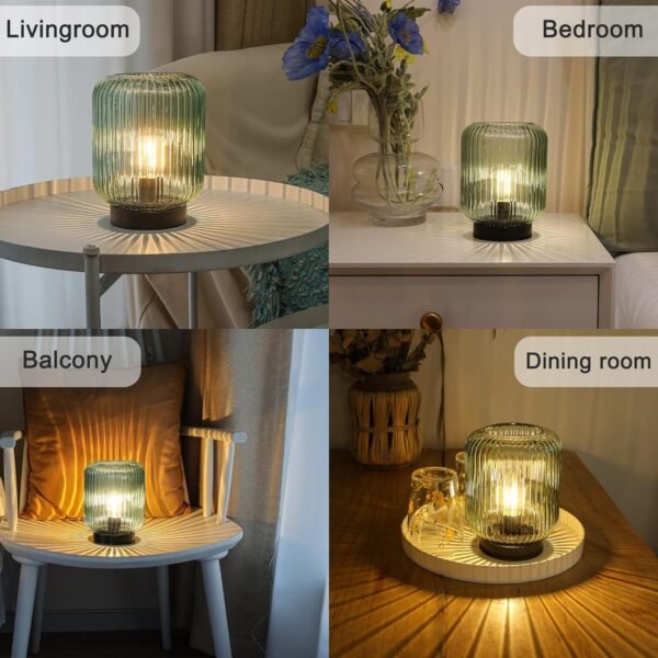 Battery Operated Lamp, Cordless Table Lamps for Home Decor