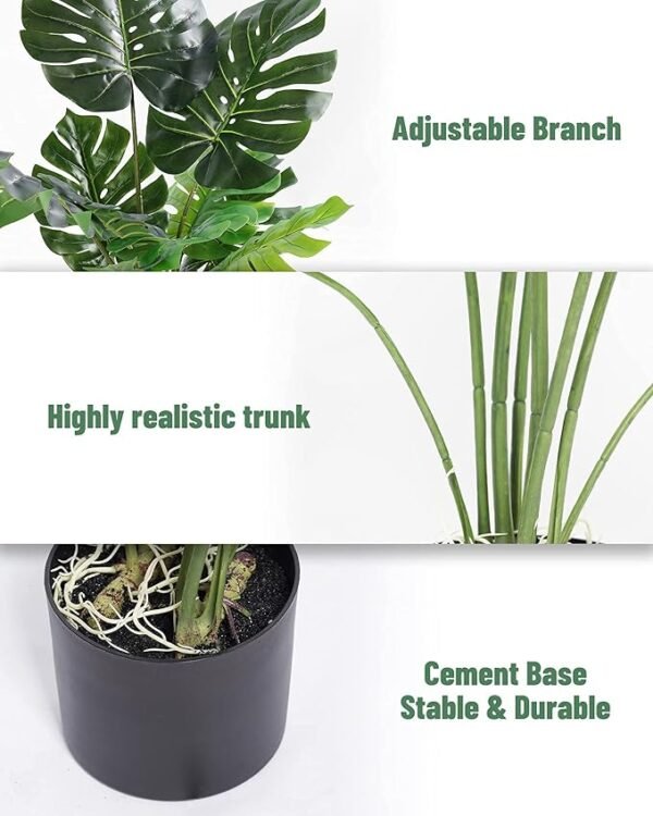 Artificial Monstera Plant 4FT