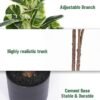 Artificial Rubber Tree Plant 43in