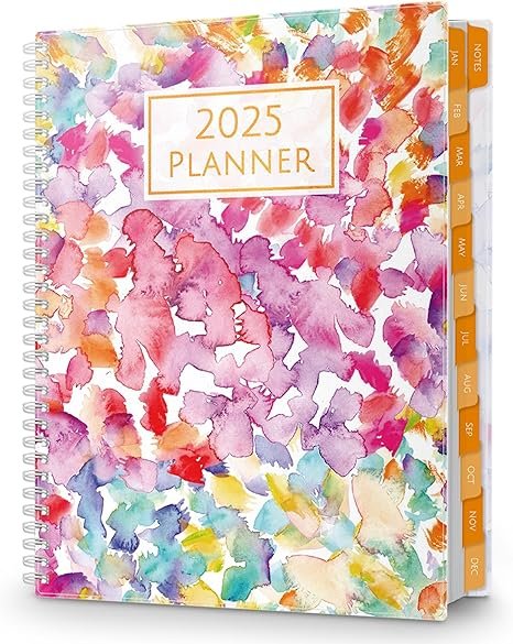 CRANBURY 2025 Planner Book 8.5x11 (Watercolor)