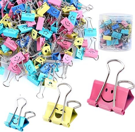 Limque Paper Clips, 80 Pcs Assorted Size Clips,80pack