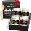 Epsom Bath Salts Gift Set for Soaking 4pcs Bath Salts with Essential Oils for Women Relaxing Lavender