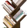 Yoobure Tree Bookshelf - 6 Shelf Retro Floor Standing Bookcase
