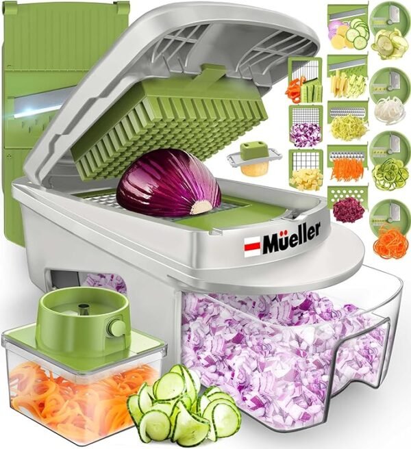 Mueller Pro-Series All-in-One, 12 Blade Mandoline Slicer for Kitchen