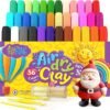 FlyFlag Air Dry Clay - 36 Colors, Soft & Ultra Light, Modeling Clay for Kids