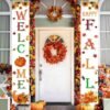 Fall Decorations for Home Fall Decor Welcome & Happy Fall Porch Banner