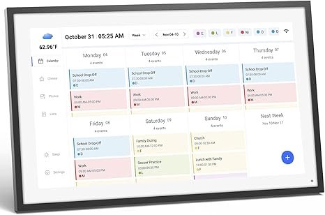 LOOFII 15.6 Inch Smart Digital Calendar Planner & Chore Chart