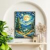 Moon Diamond Painting Kits for Adults - Forest Diamond Art Kits for Adults