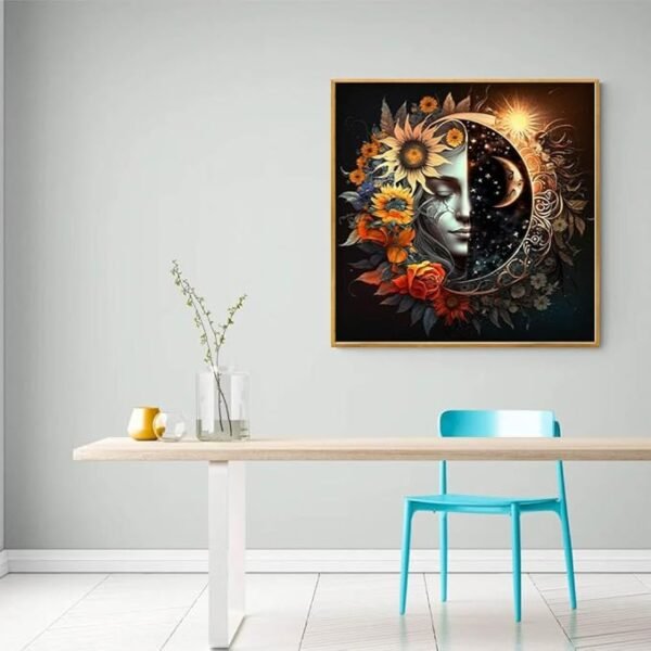 Sun and Moon Diamond Art Kits for Adults
