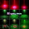 Disco Lights, Party Decorations Lights, USB Mini Sound Activated DJ Lights with Remote Control, Projector Strobe Lamp