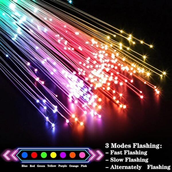 32 Pcs Glow Fiber Wands Sticks New Years Eve Party Favors