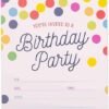 GSM Brands Invitations for Birthday Party - 20 Cards