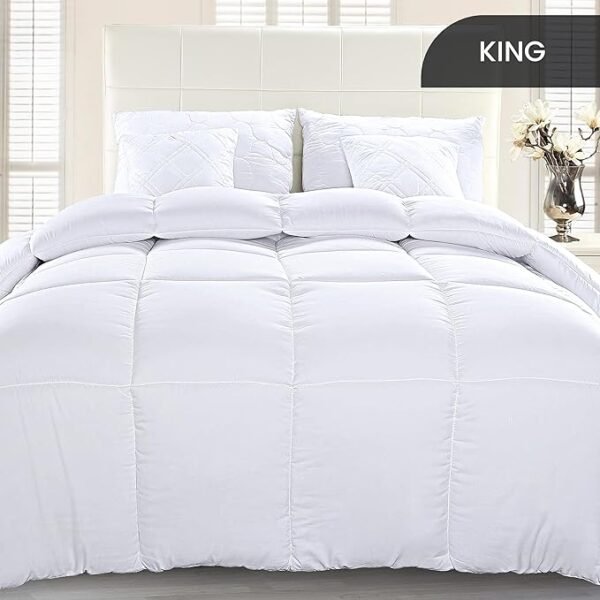 Utopia Bedding Comforter Duvet Insert, Quilted Comforter with Corner Tabs