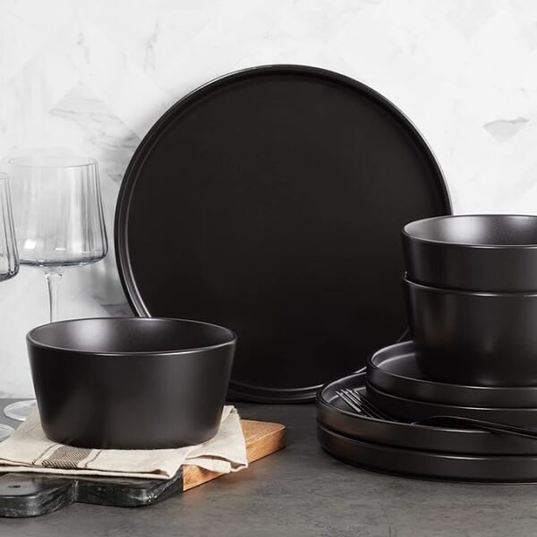 2 Stone Lain Coupe Dinnerware Set, Service For 4