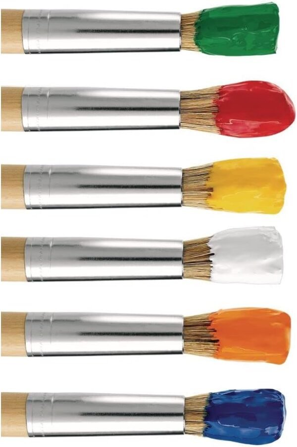 Colorations Washable Tempera Paint, Set of 6 Colors, 8oz Each, Non Toxic Paint