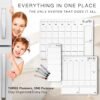 POBE All In One Calendar Magnetic Board for Home, School, Office