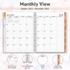 CRANBURY 2025 Planner Book 8.5x11 (Watercolor)