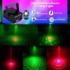 Disco Lights, Party Decorations Lights, USB Mini Sound Activated DJ Lights with Remote Control, Projector Strobe Lamp