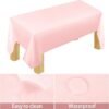 TWOWYHI 229PCS Pink Party Supplies Paper Disposable Plates, 30 Guests