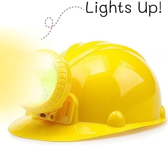 Liberty Imports 6 PACK - Dress Up Pretend Career Role Play Hard Hats & Helmets