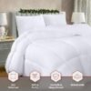 Utopia Bedding Comforter Duvet Insert, Quilted Comforter with Corner Tabs