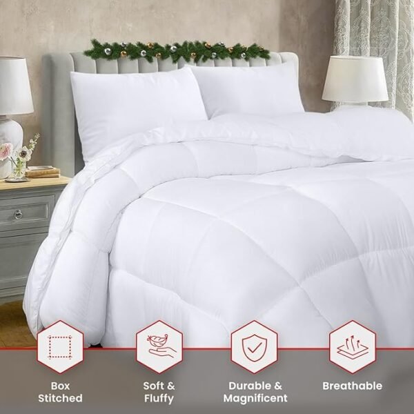 Utopia Bedding Comforter Duvet Insert, Quilted Comforter with Corner Tabs