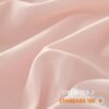 JANZAA Queen Size Comforter Blush Pink Comforter Set Set 3PCS (1 Ruffled Blush Comforter and 2 Pillow Cases)