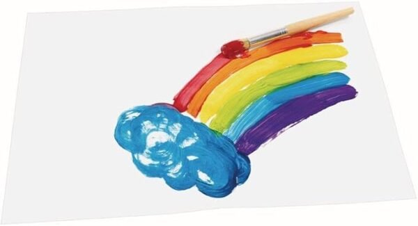 Colorations Washable Tempera Paint, Set of 6 Colors, 8oz Each, Non Toxic Paint