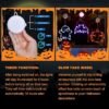 LOLStar Halloween Decorations 3 Pack Orange Pumpkin