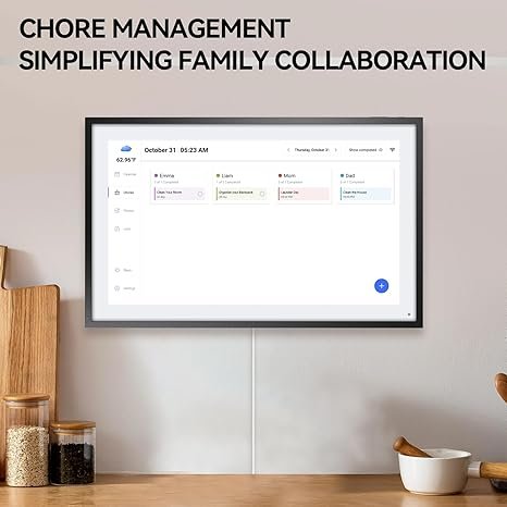 LOOFII 15.6 Inch Smart Digital Calendar Planner & Chore Chart
