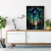 bleihum Starry Night Diamond Painting Kits- Tree Diamond Art for Adults
