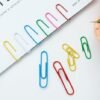Bflaae Paper Clips Assorted Sizes, Small Medium Large Jumbo, Pack of 350