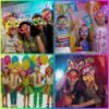 Unittype Glow in the Dark Party Supplies Set Includes Glow Headbands LED Light up Glasses Kids