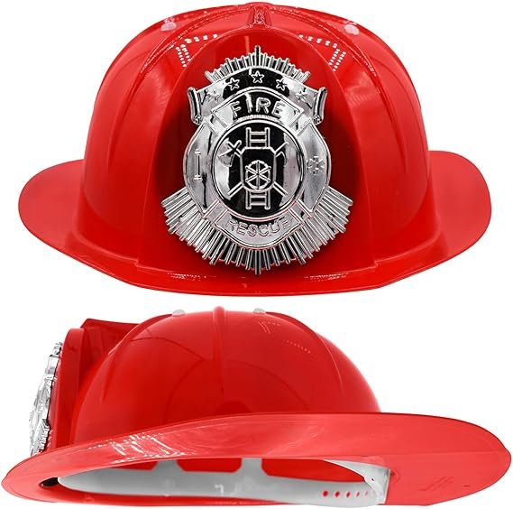 Liberty Imports 6 PACK - Dress Up Pretend Career Role Play Hard Hats & Helmets