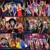 148 PCS Glow in the Dark Party Supplies, 16 PCS Glow Fiber Optic Wands