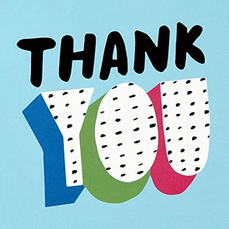 4 Hallmark Thank You Cards Assortment, Colorful Thanks (48 Cards with Envelopes)